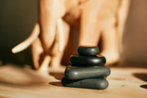 Traditional Thai massage stretching at Under Pressure Barcelona